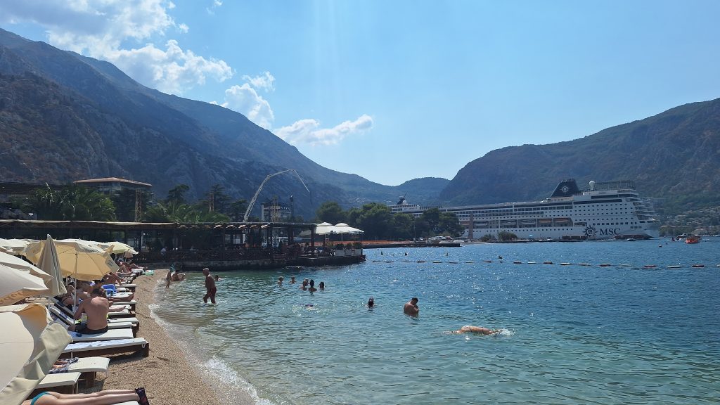 little bay in kotor view