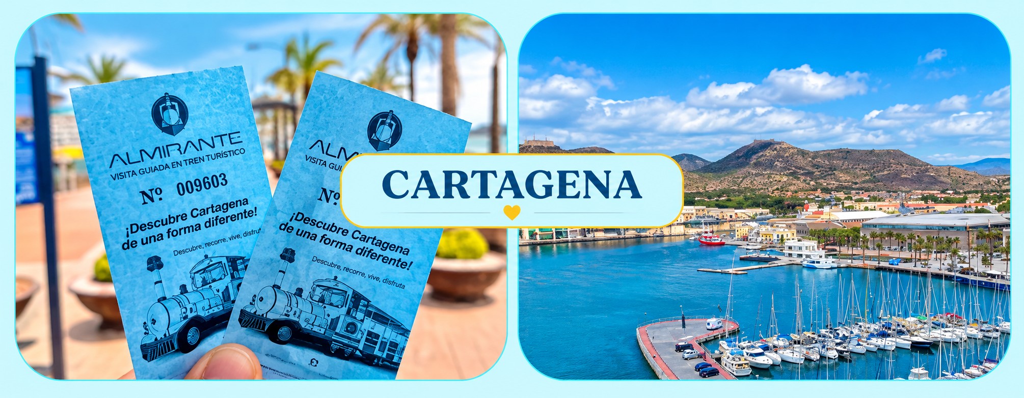 Cartagena Coastal Travel Collage
