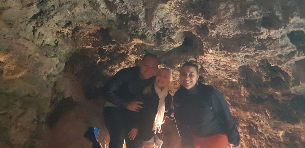 kl with stefi in grotte