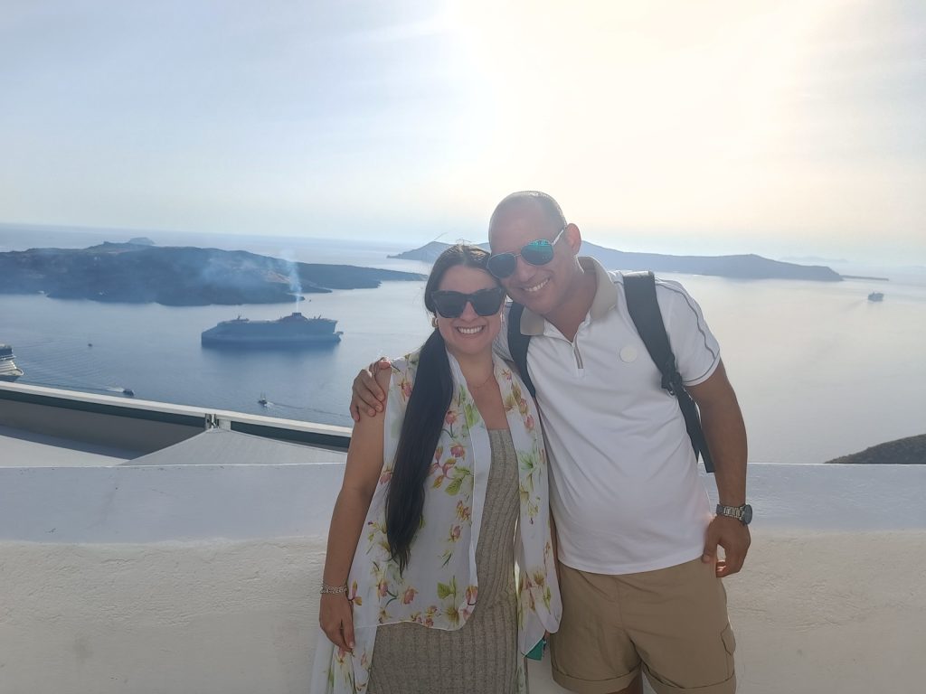 kl in santorini views