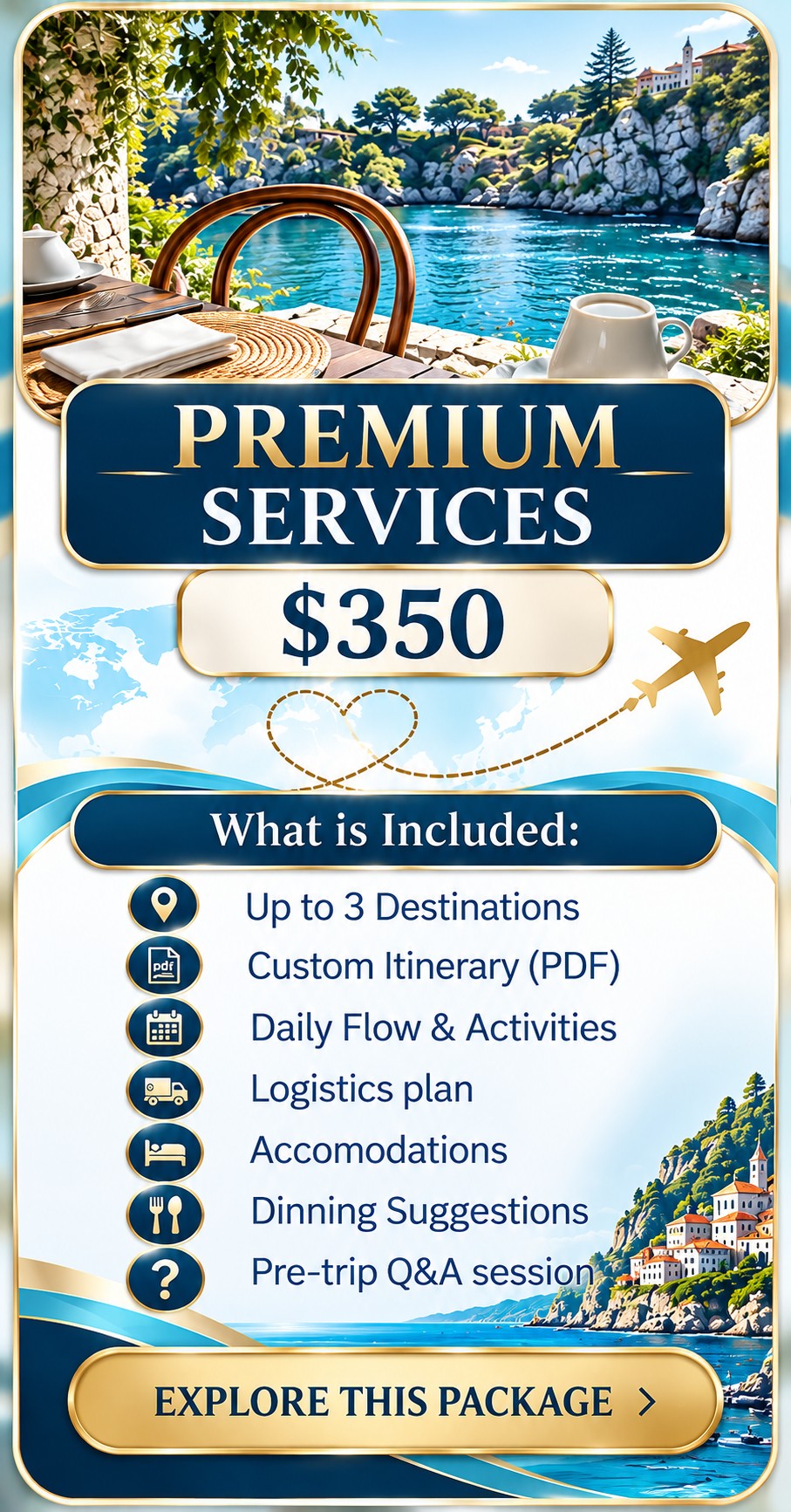 Mediterranean Premium Travel Package